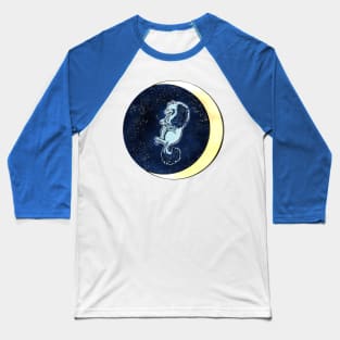Star and Moon Pupper Baseball T-Shirt